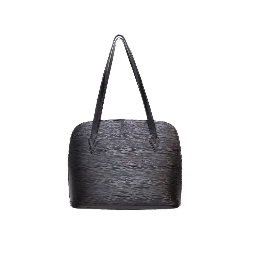 Louis Vuitton Lussac Tote – Black Epi Leather – Made in France